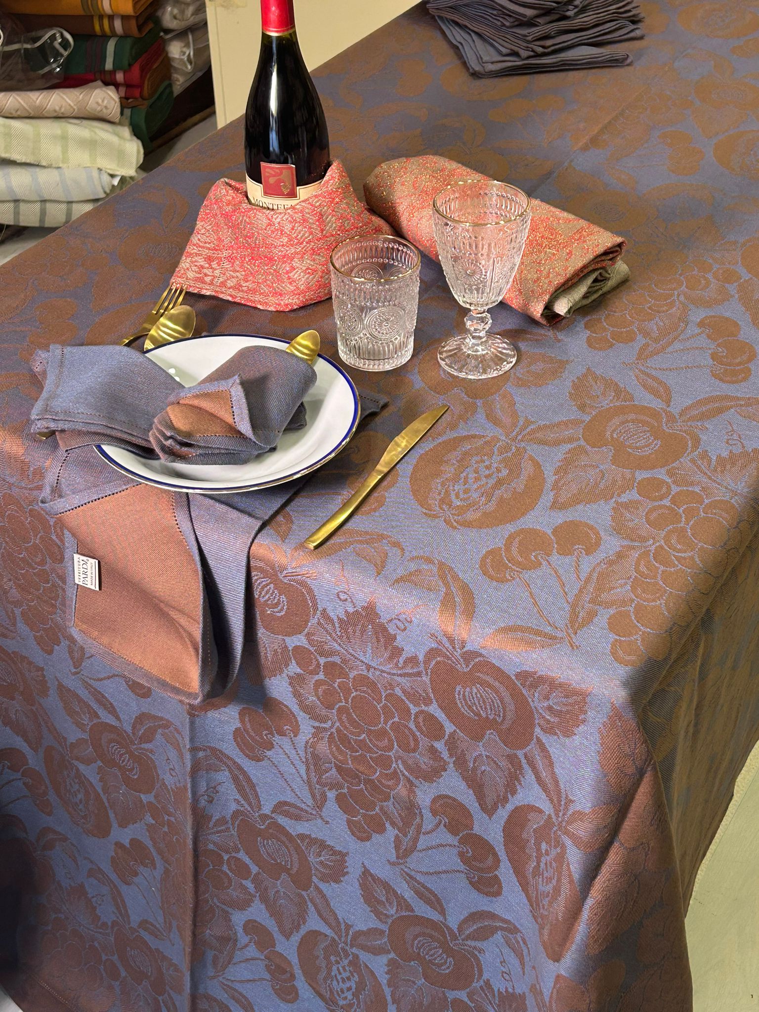 TABLECLOTH 4 SEASON COLONIAL LINEN BLEND 