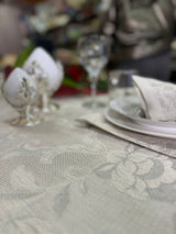 BENOZZO GOZZOLI LINEN MIXED TABLECLOTH