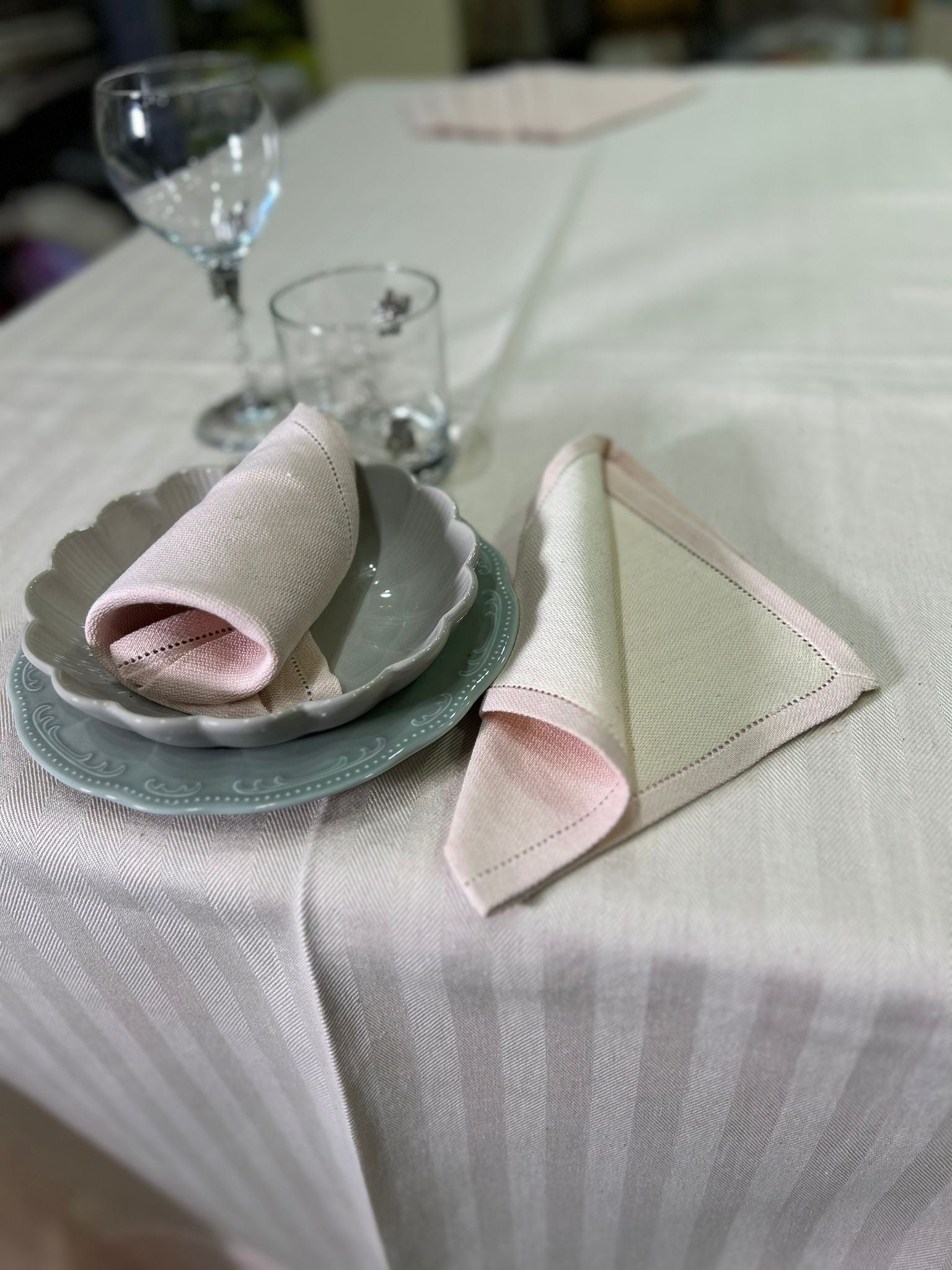 TABLECLOTH LINEN BLEND