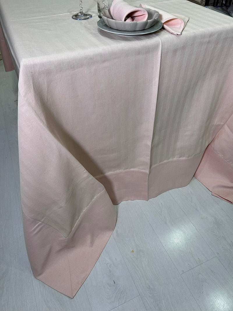 LINEN MIXED TABLECLOTH