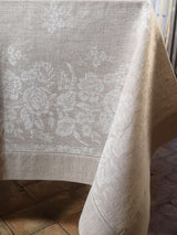 WILDFLOWERS TABLECLOTH IN PURE LINEN