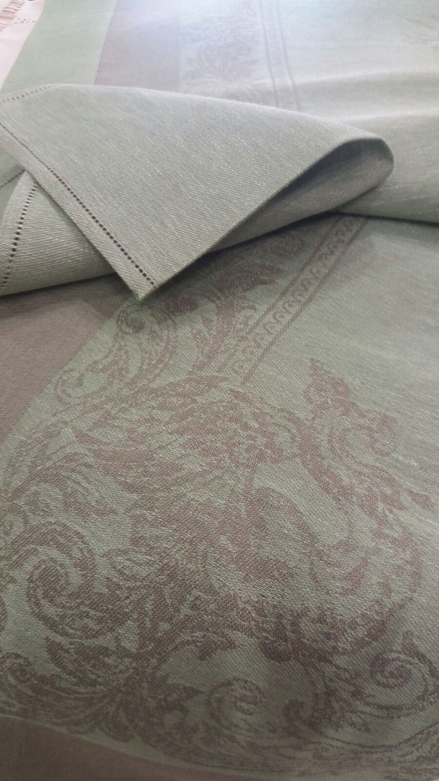 TABLECLOTH MICENE IN RUSTIC PURE LINEN 100%