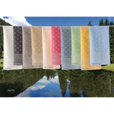 PAIR OF PURE LINEN BEES TOWELS