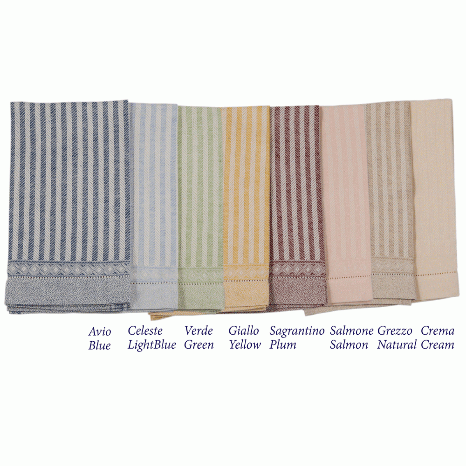 GUEST TOWEL IRIS LINEN BLEND