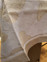 RUSTIC PURE LINEN BUTTERFLY TABLECLOTH