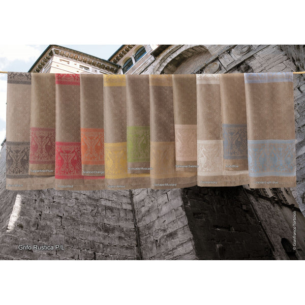 PAIR OF TOWELS GRIFO PURE RUSTIC LINEN